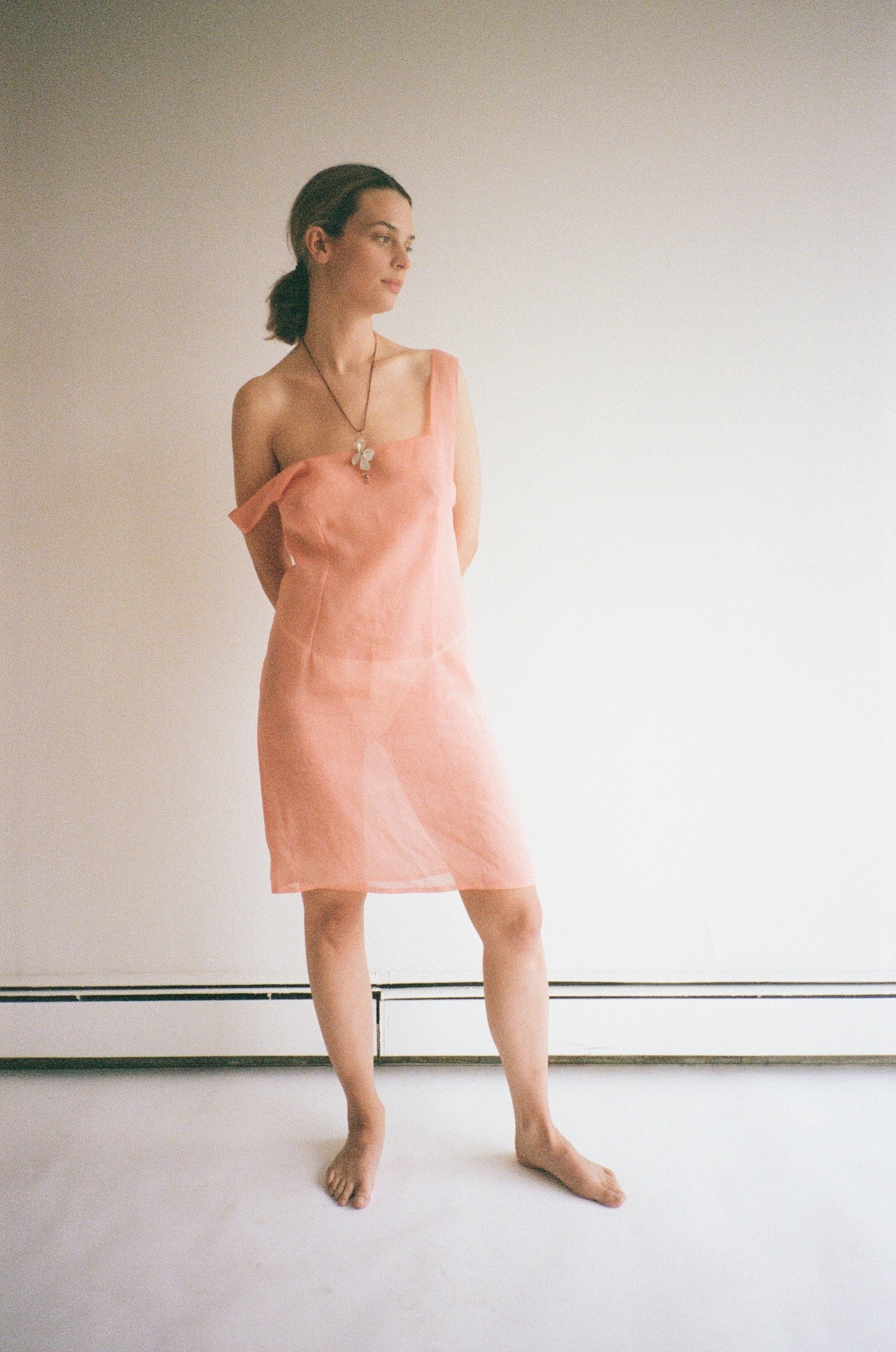 The Lætitia Dress in Blurred Rose