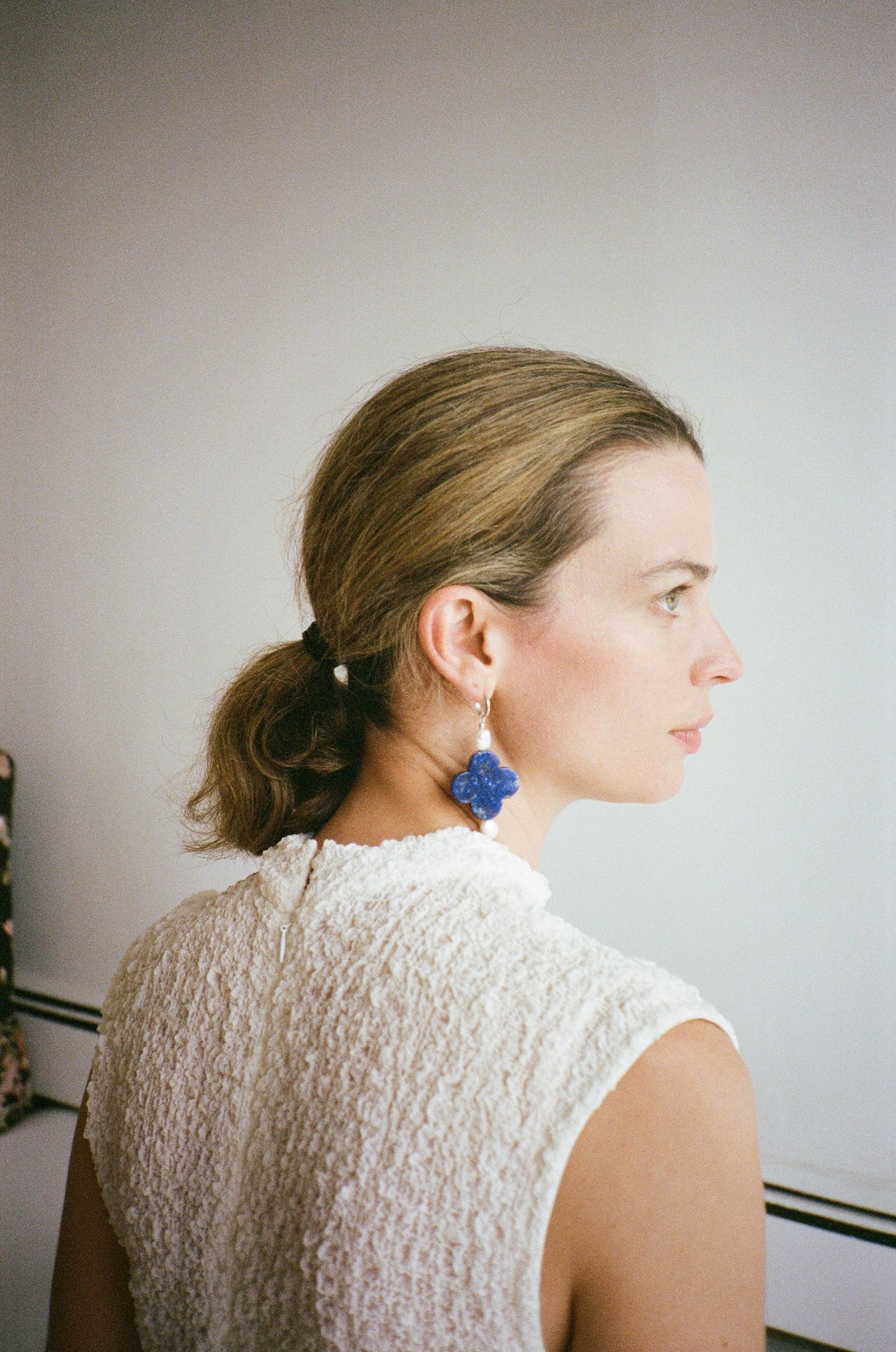 The Swann Jumper in Rippled Milk