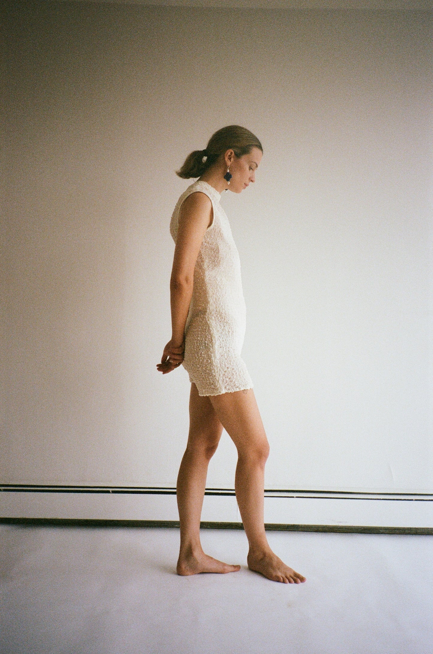 The Swann Jumper in Rippled Milk